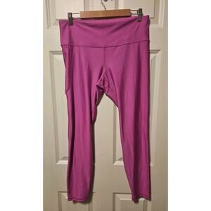 Women's Under Armour HeatGear No-Slip High Waisted Legging Vivid Magenta Pink XL